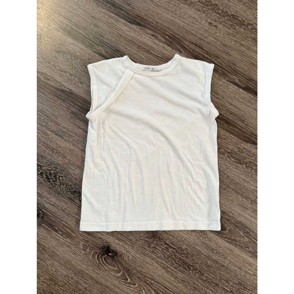 Helmut Lang Harness Shoulder Cuff Sleeve Tee
